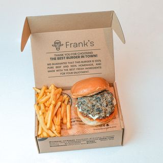 Swiss & Mushrooms Burger - 100g