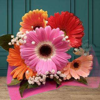 Mini mazzolino  di gerbere