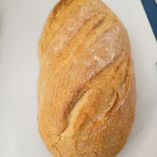Orgaza de 1/5 kilo de masa madre ( pan casero)