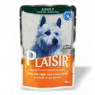Plaisir Dog Sauce Adult Chicken and Vegetables 100g