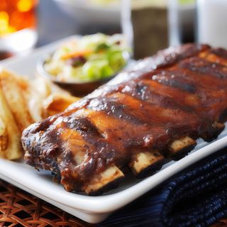 Costilla de cerdo bbq