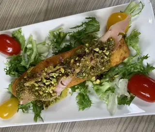 Crocchettone dell'artigiano mortadella e pistacchio