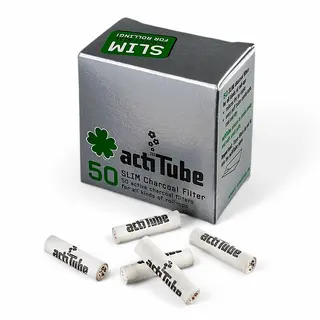 Filterki z węglem aktywnym Acti Tube 7mm (50 sztuk)