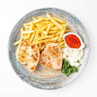 Pileći file sa žara