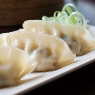 Gyoza Camarão ao Vapor com Molho Teriyaki (4 Unidade)