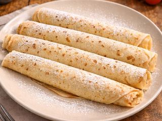 Naleśniki z kremem czekoladowym nutella 4 szt.