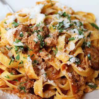 Tagliatelle Alla Bolognese
