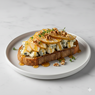 Tostada De Pera & Tomillo