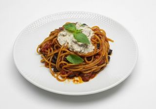 Спагеті з тофу-рікотою та в'яленими маслинами, 270г