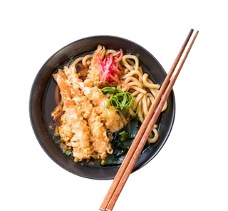 245. Ramen con tempura