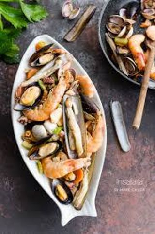 Insalata di mare calda