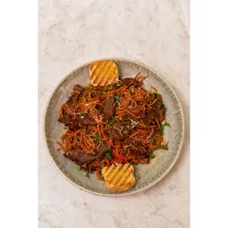 Mongolian Beef Pasta