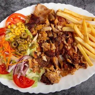 Menú Plato Kebab