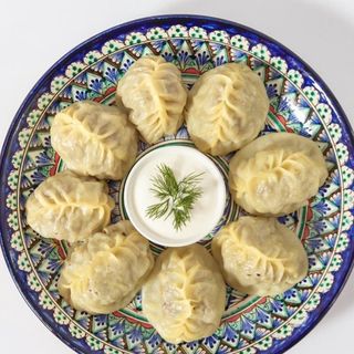 Манты с тыквой 5 шт.