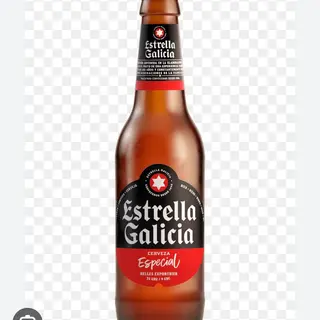 Cerveza Estrella de Galicia 330 ml.
