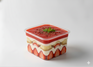 Тирамісу полуниця - чорний перець