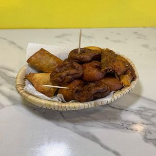 Small chops with chicken