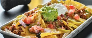 Nachos Con Sofrito De Carne