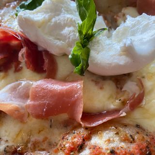 Pizza Burrata (18 Cm.)