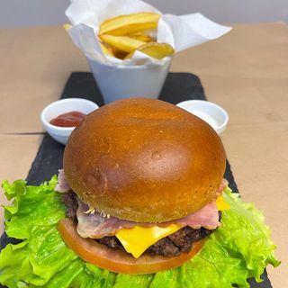 Hambúrguer do Caco á Prazeres