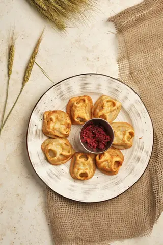 Манты жареные (7 шт.) (350 г)
