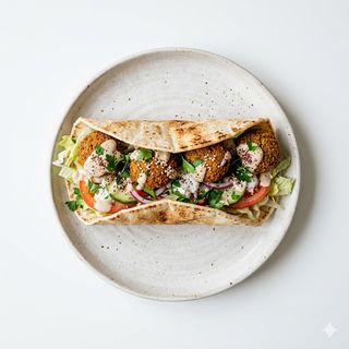 Kebab Vegetal con Falafel