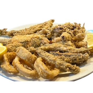 Anillas De Calamares Fritas