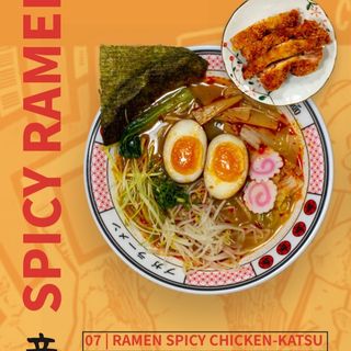 07-Ramen Spicy Chicken-Katsu