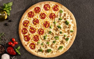 Pizza Pół na Pół Gigant