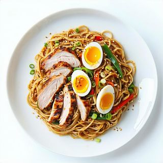 P07. Yaki soba pollo