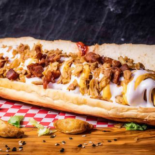 Hot Dog Oktoberfest Style