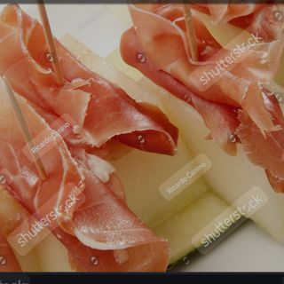 Melón Con Jamón Ibérico De Bellota