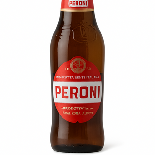 Cerveza italiana Peroni 