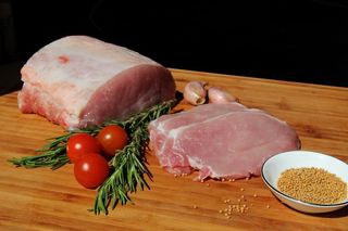 Filetes de Lomo de Cerdo Fresco criado con castañas