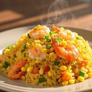 6F. Arroz Frito con Marisco