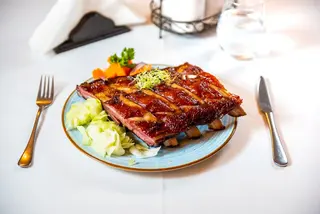 Coaste de porc la grătar