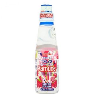 Limonada japonesa  Ramune - KIMURA GANSO RAMUNE Lychee