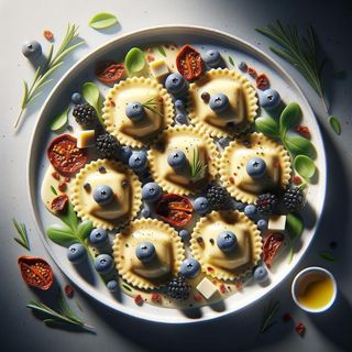 Kremowe ravioli z borowikami 310g