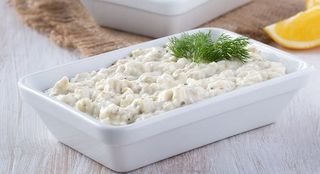 Патладжан с кисело мляко (300г)