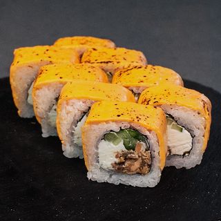  შემწვარი ორაგული ყველით