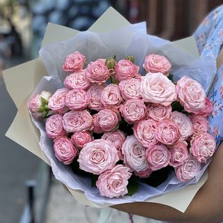 ღია ვარდისფერი ბომბასტური ვარდები 2159