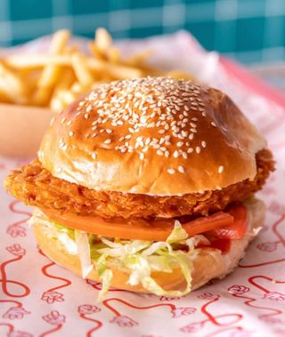 Hamburguesa de Pollo