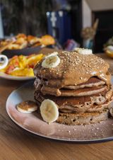 Baghrir amlou banane بغرير املو بنان