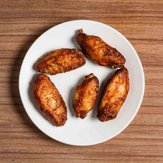 Menù alette di pollo - 5 pezzi