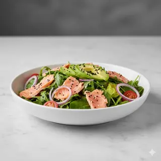 Ensalada de salmón