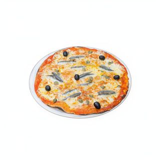 2. Pizza De Pescado (25 Cm.)