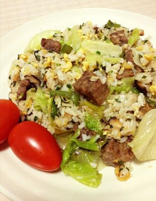 Pržena riža sa teletinom