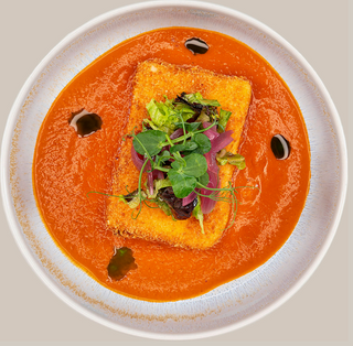 Feta crocantă