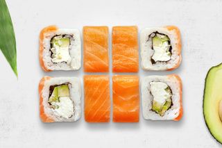 Філадельфія зі свіжим лососем (240г)