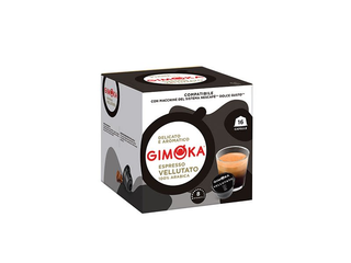 Кафе капсули GIMOKA ESPRESSO VELLUTATO съвместими със система Dolce Gusto, 16 бр.
